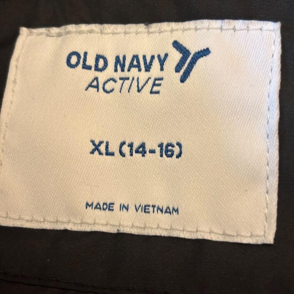 Old Navy Active Kids Black Puffer Vest Size XL (14/16) - Picture 5 of 6